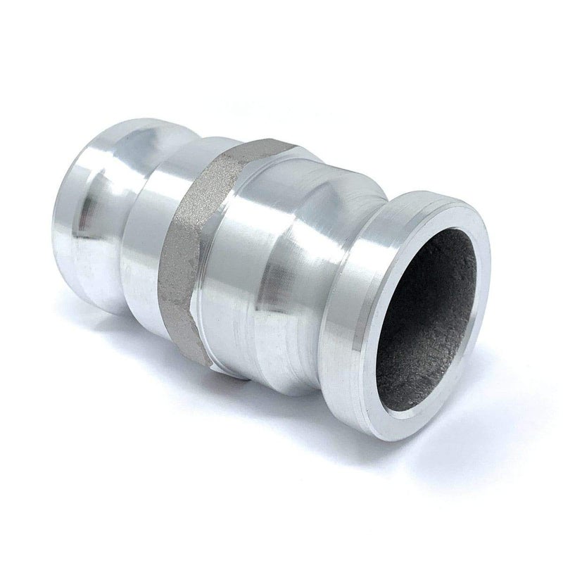 Gloxco Aluminum Type AA Cam and Groove Spool Adapter, 2" Male Camlock x 2" Male Camlock (CAM-20-AA-AL) - Image 3